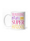 Training Mini Super Heroes Batman Style Mask Super Heroes Cană Ceramică Albă 330ml Personalizată