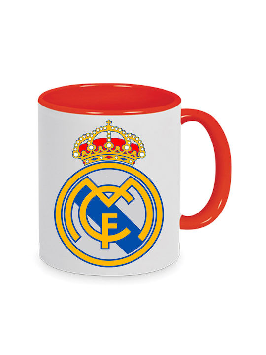 Cană Ceramică Roșie 330ml (Personalizată)