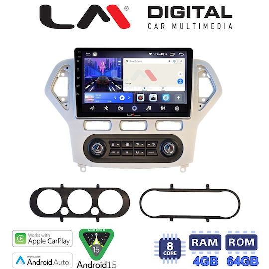 LM Digital Автомобилна Аудио Система За Ford Mondeo 2007 > 2010 Bluetooth USB Вграден Wi-Fi GPS Apple CarPlay Android Auto