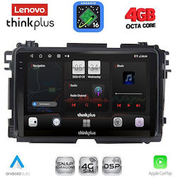 Lenovo Sistem Audio Auto pentru Honda HR-V 2015-2021 Bluetooth USB Wi-Fi GPS Apple CarPlay Android Auto cu Ecran Tactil 9"