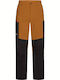 Jack Wolfskin Ridge Hike Pantaloni lungi de drumeție pentru bărbați maro