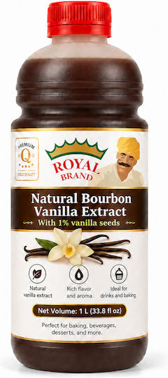 Royal Brand Bourbon Vanille Extrakt 15% Vanillebohnen 1% 1 L