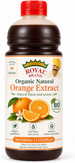 Органичен Екстракт Оранжев 15% 1л Royal Brand – Сладкарски Напитки Шоколад
