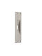 Zogometal 230 Türdrücker mit Schlüsselloch Silber 40mm 230-06