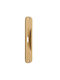 Zogometal 220 Goldene Türdrücker mit Loch 34mm 220-10