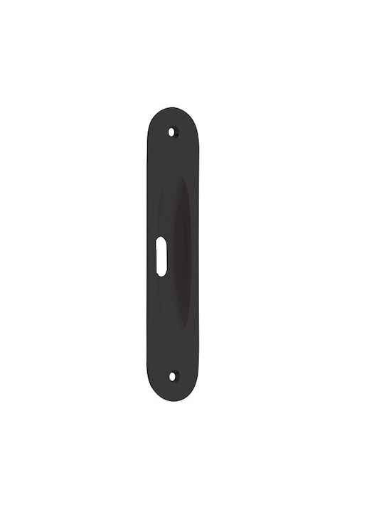 Zogometal 220 Türdrücker mit Schlüsselloch Schwarze 34mm 220-86