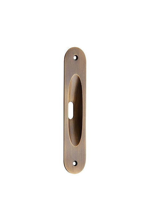 Zogometal 220 Türdrücker mit Schlüsselloch Bronze 34mm 220-04