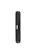 Zogometal 219 Türdrücker mit Schlüsselloch Schwarz 34mm 219-86
