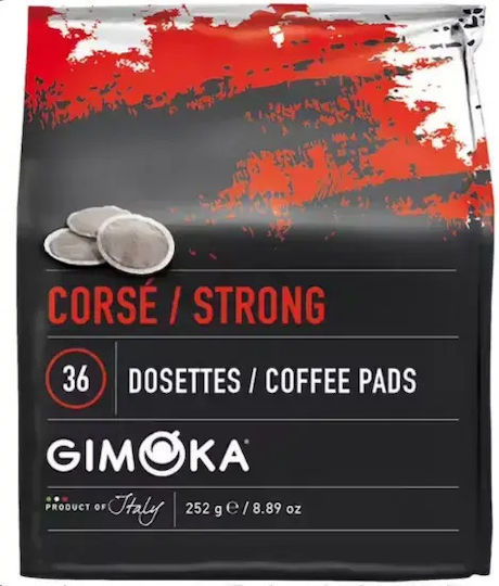 Gimoka Κάψουλες Espresso Συμβατές με Μηχανή E.S.E. Pod 36caps