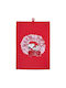 Butlers Kitchen Towel Made of 100% Cotton in Red Colour 54x38cm