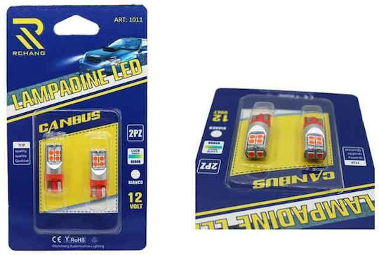 Rchang Rchang Autolampe T10 Canbus LED Rote 12V