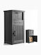 Vevor Outdoor Plastic Mailbox In Black Color