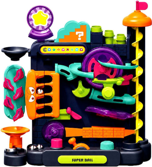 Construction Toy Plastic Manual Dexterity Track – Multicolored Adventure Marble Run for Children 3+ Years