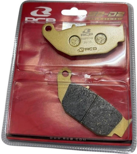 Brake Pads Fa629 Rcb Racing Boy Msx Rear Gtr 150 Rear Etc S2-d2 Series Gold