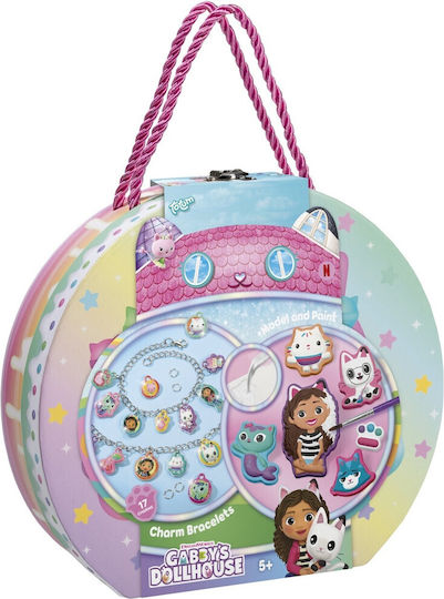 Totum Jewelry Gabby's Dollhouse - 2 In 1 Suitcase (Plaster & Bracelets)