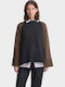 Damen Pullover Wolle Schwarz