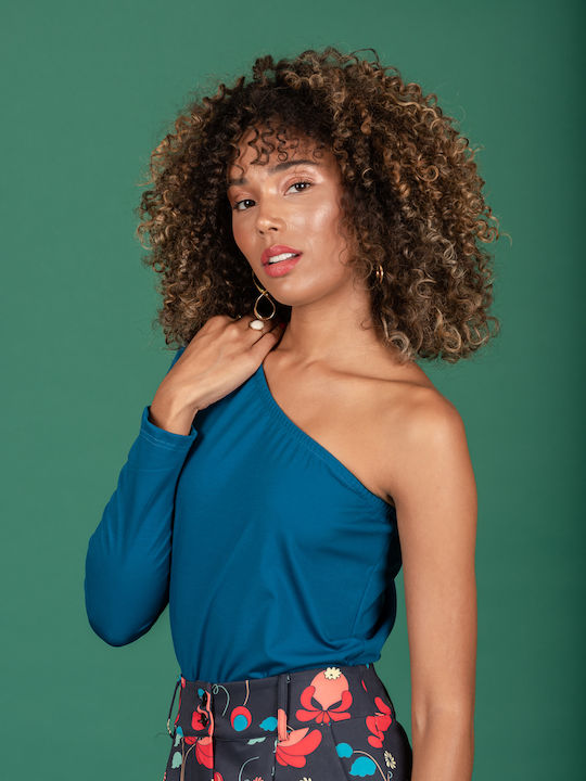 Women's Blouse Peacock
