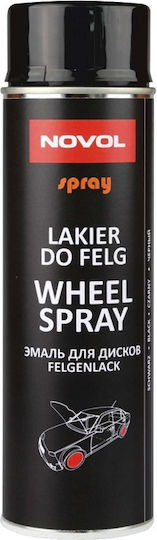 Novol Autolackspray Für Felgen & Räder Schwarz 500ml