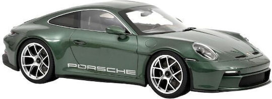 Model Mașină Porsche 911 S T 2023 Verde Malachit Metalic Scara 1:12