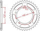 JT Sprockets Rear Sprocket for Suzuki DL 650 V-STROM