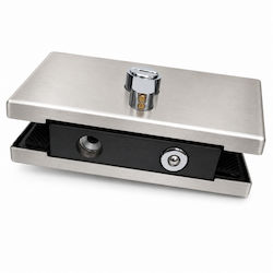 Floor Glass Door Lock