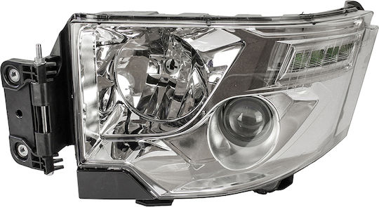 Ляв Преден Фар Renault Premium T Series 2014+ Електрическо Регулиране Led Drl + Park 505799
