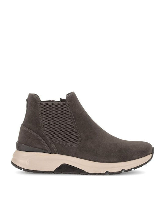 Gabor Leder Damen Stiefelette Ankle Braun