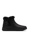 Brinkley Damen Stiefeletten mit Pelz Schwarz