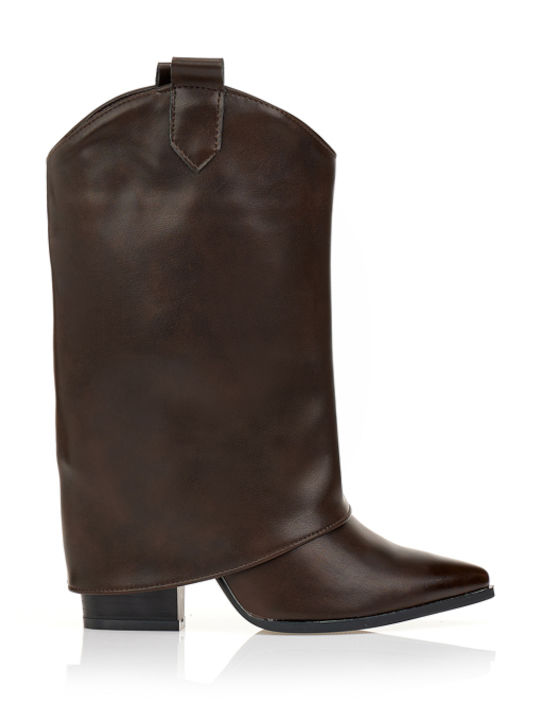 Tsoukalas Stiefeletten Damen Cowboy mit Hochabs...