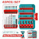 Total Satz 49 Kreuzschlitz / Stern Schraubendreher-Bits