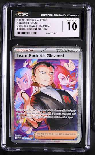 Team Rocket's Giovanni Destined Rivals #238 Cgc 10