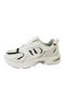 Adidași Chunky Pentru Femei Albi m600-negru/Alb