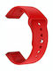 Vega Holster Gummi-Armband Rot 38mm