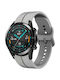 Gummi-Armband Grau 42mm