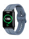 Gummi-Armband Blau 20mm