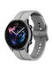Gummi-Armband Grau 22mm