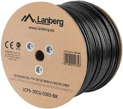 Lanberg LCF5-30CU-0305-BK U/UTP Cat.5e Καλώδιο Ethernet 305m Γκρι Lanberg LCF5-30CU-0305-BK U/UTP Cat.5e Καλώδιο Ethernet 305m Γκρι