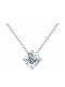 Brizzling Necklace Silver With Diamond