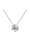 Brizzling Necklace Made of Silver with Diamond