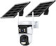 Vstarcam AG621DR IP Dual Surveillance Camera Wi-Fi/4G Full HD 1080p Waterproof Battery with Two-Way Communication and 4mm Lens