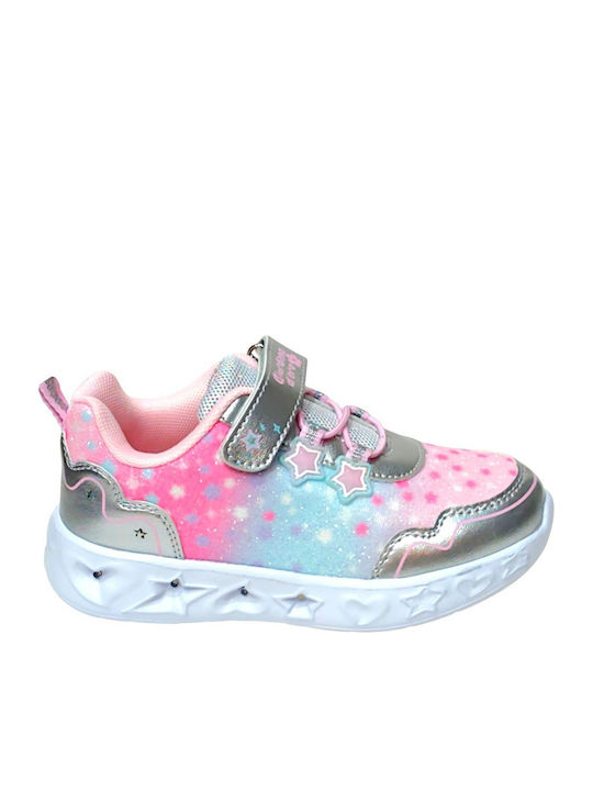 Παιδικά Sneakers Ασημί