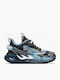 T-rex Kinder Sneaker Anatomisch mit Lichtern Schwarz