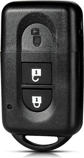 Carcasa Telecomandă Nissan Micra X Trail Qashqai Juke Duke Pathfinder 2 Butoane Zkey Nissan 19