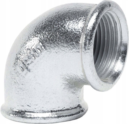 Ъглова Фитинг 90° Ракор Gebo 3/4'' Галванизирана