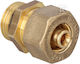 KAN-therm Pipe Niple Fitting Brass 2510045000