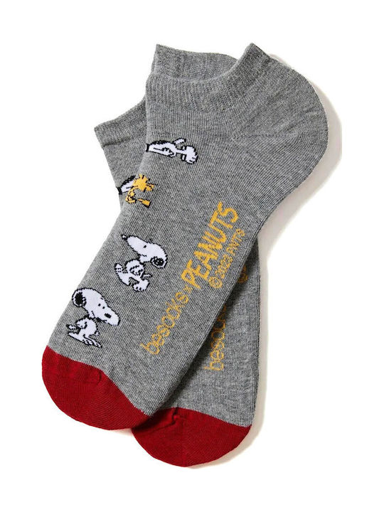 Besocks Κάλτσες με Σχέδια Γκρι Besocks Κάλτσες με Σχέδια Γκρι