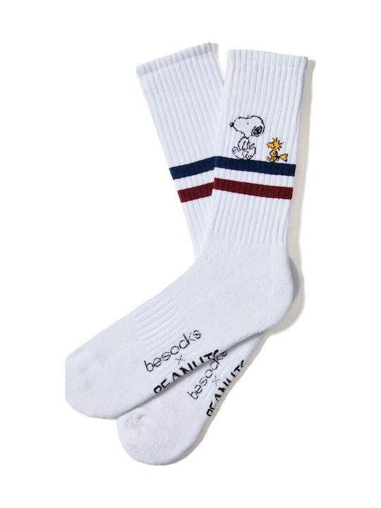 Besocks Κάλτσες με Σχέδια Λευκές