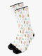 Sportliche Mehrfarbige Socken Bedruckte Cactus Vibes Nodo