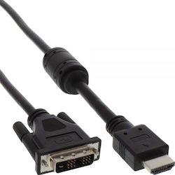 InLine DVI-D male - HDMI male 17661