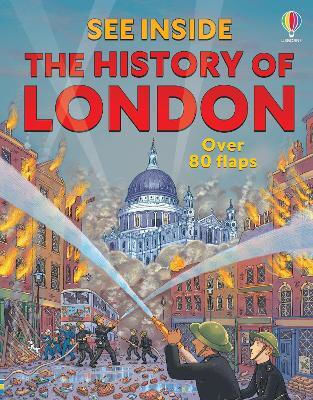 Вижте Вътре Историята На Лондон - Usborne Publishing Ltd - Картонена Книга Вижте Вътре Историята На Лондон - Usborne Publishing Ltd - Картонена Книга